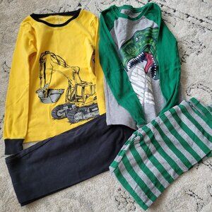 Boys Construction/Dino PJ sets 8
